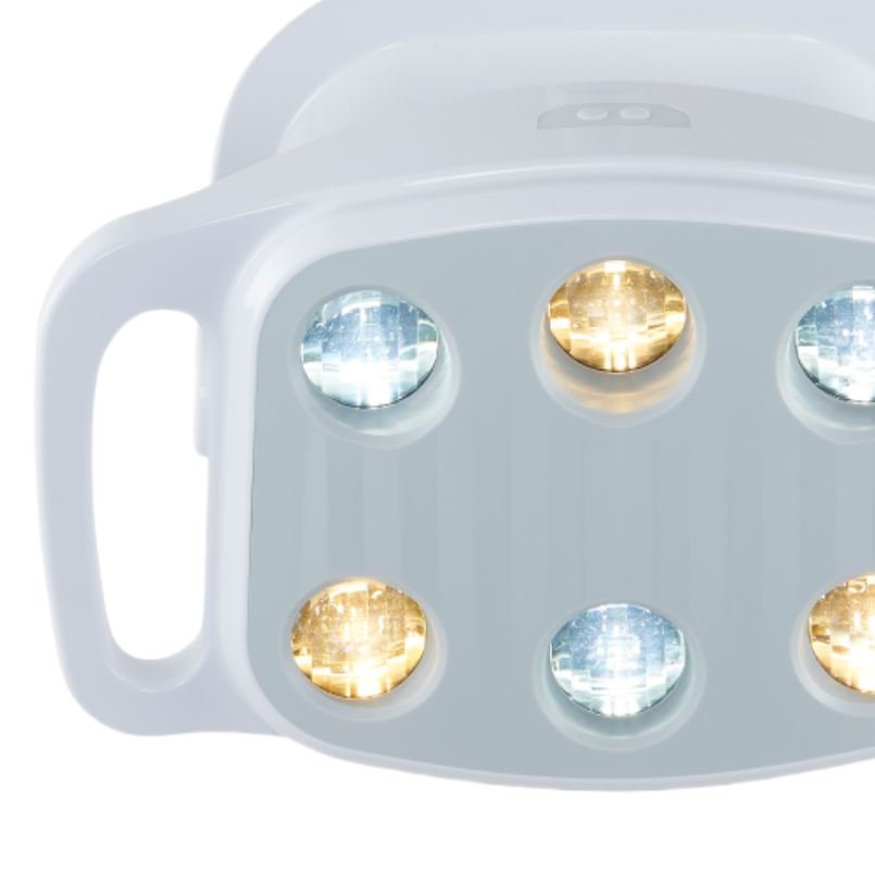 KY KY-P151 Dental Unit Chair LED Oral Light Lamp 6 Lights 9W Dual-Color Adjustable